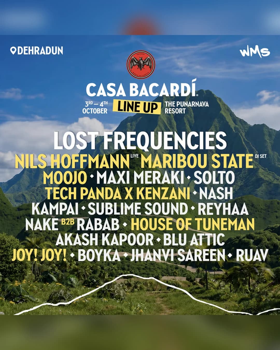 Casa Bacardí Festival 2026 poster