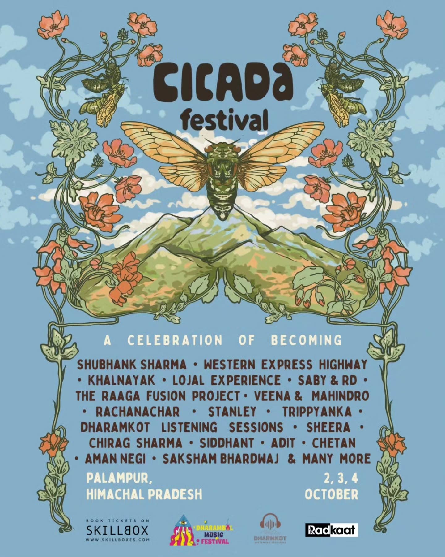 Cicada Festival 2026 poster