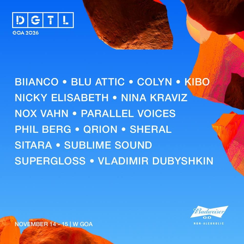 DGTL Goa 2026 poster