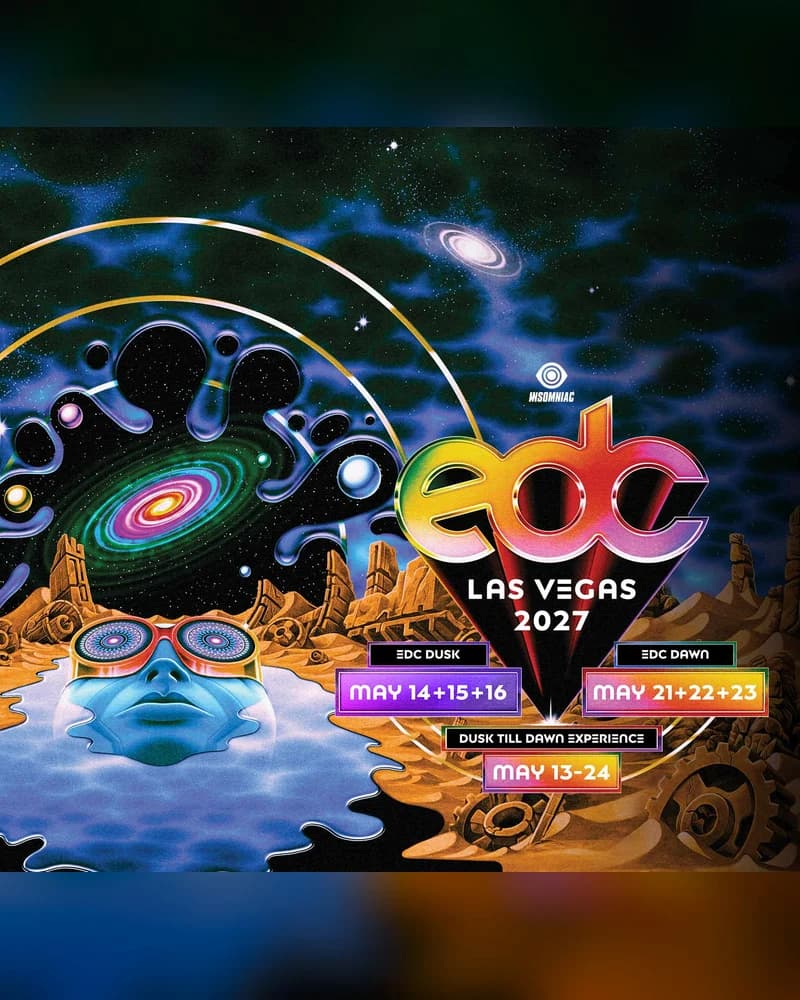 EDC Las Vegas 2027 poster