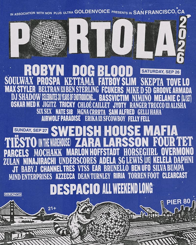 Portola Music Festival 2026 poster