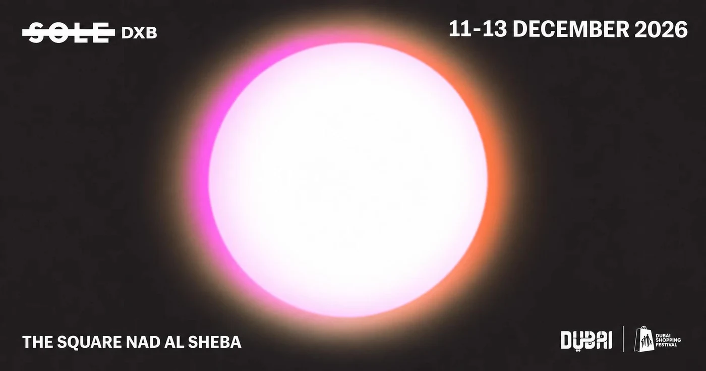 Sole DXB 2026 poster