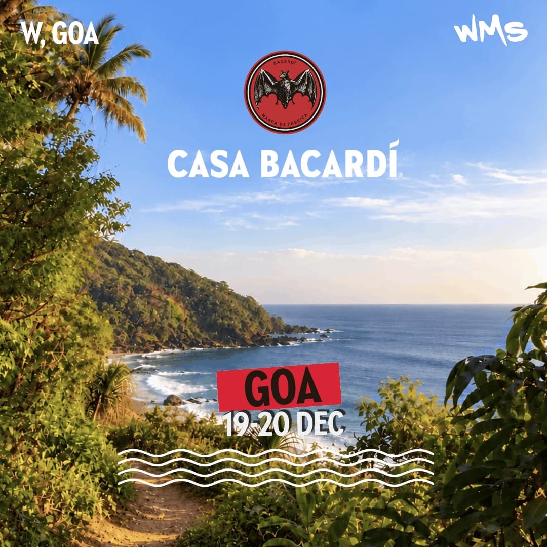 Casa Bacardí Festival — Goa 2026 poster