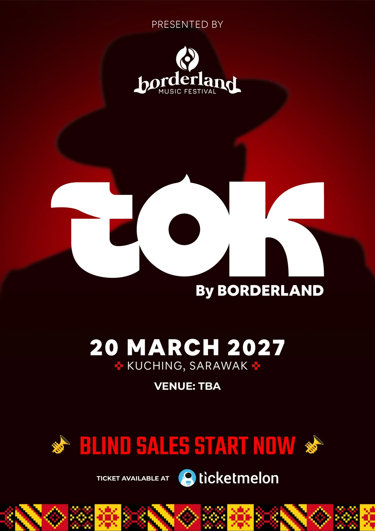 TOK by Borderland 2027 poster