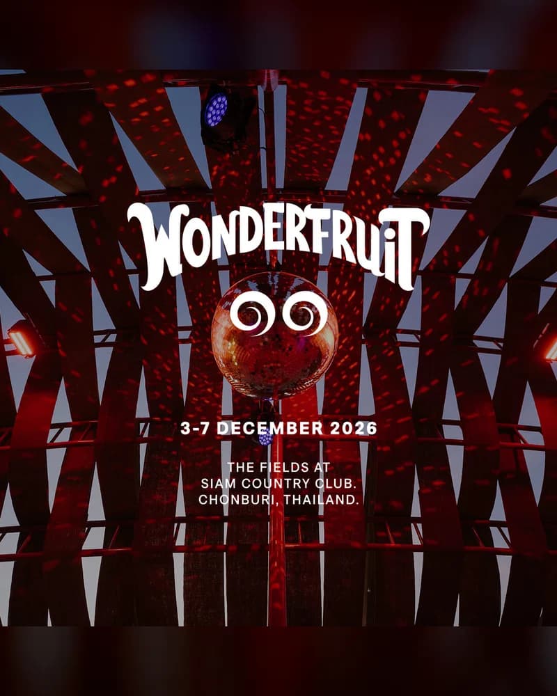 Wonderfruit 2026 poster
