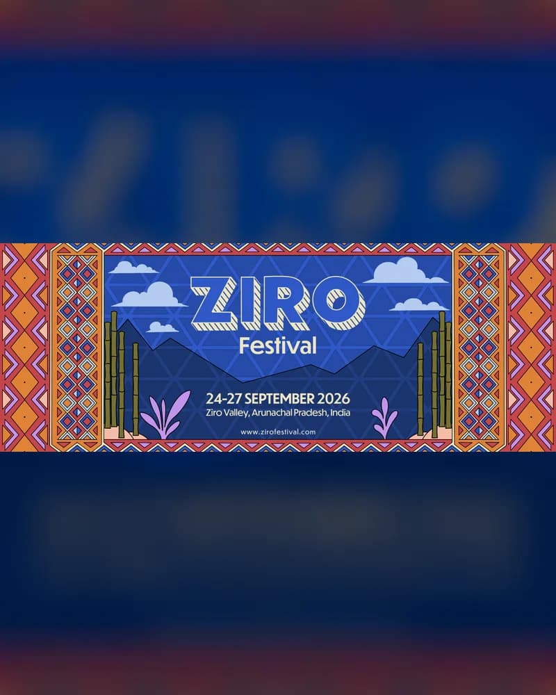 Ziro Festival 2026 poster