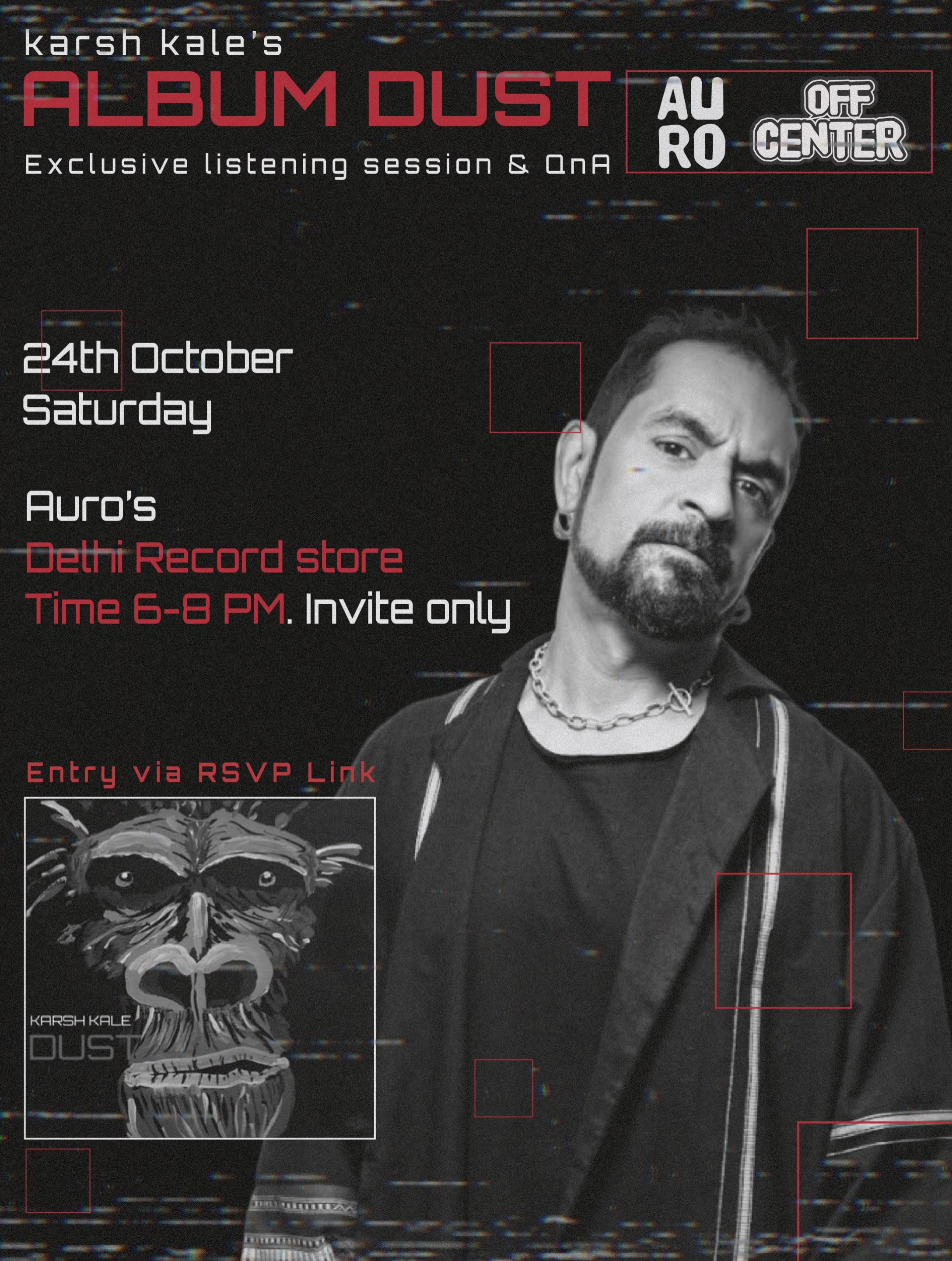 Karsh Kale DUST - Listening Session and Q&A